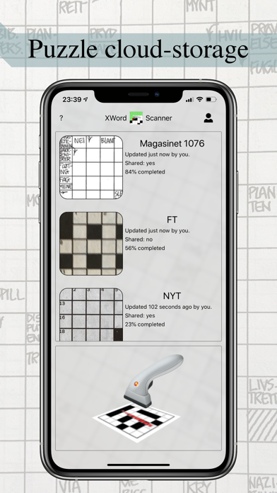 Crossword Scanner Coop Screenshot