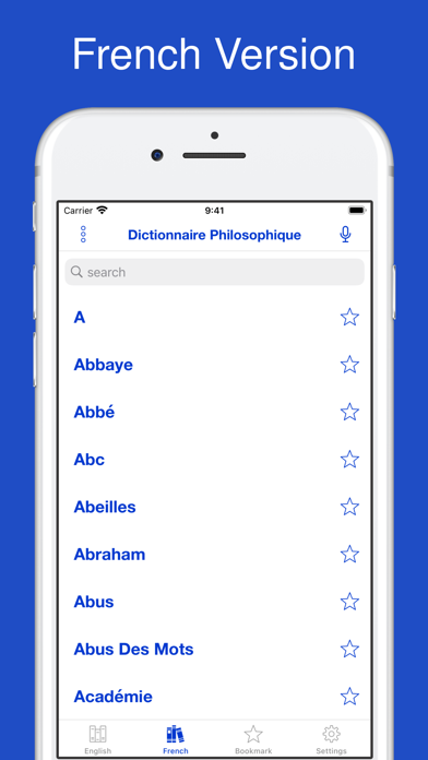 A Philosophical Dictionary Screenshot