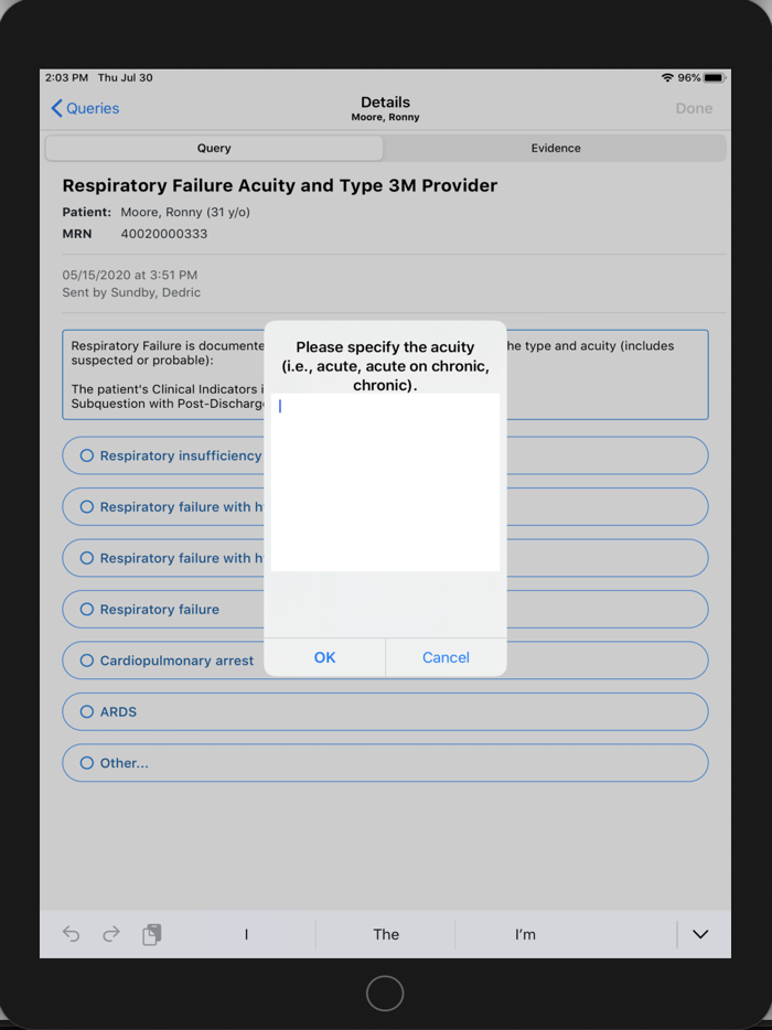 3M Advanced Query Messenger