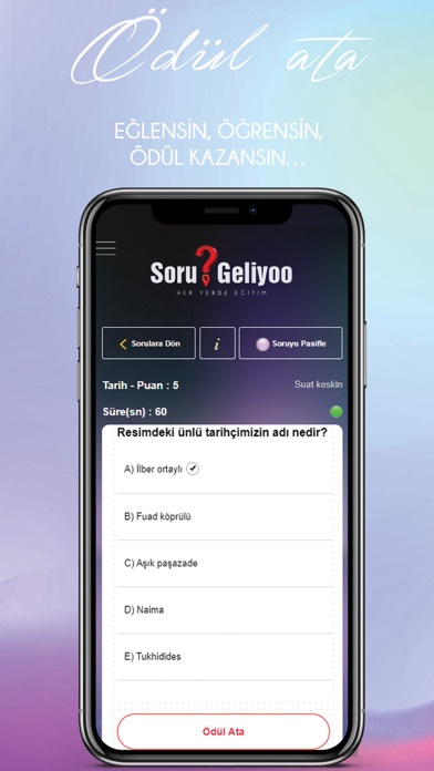 SoruGeliyoo Screenshot