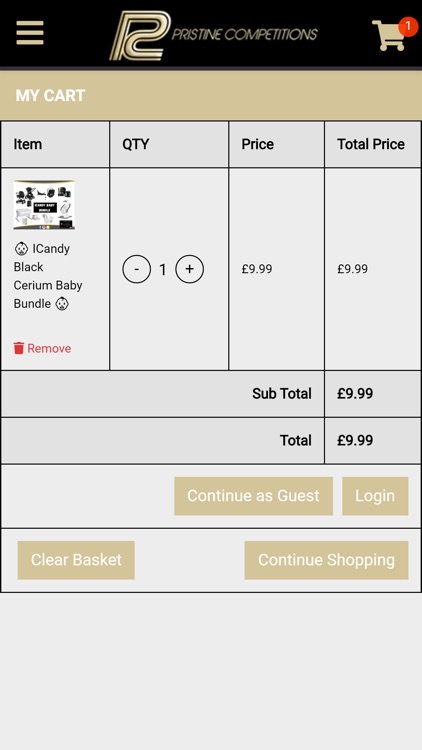 Pristine Competitions