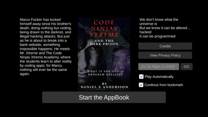 Screenshot #1 pour App Book: Code Ninjas Xtreme 1
