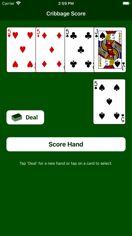 #1. Cribbage Score (iOS) 由: Technomagination, LLC