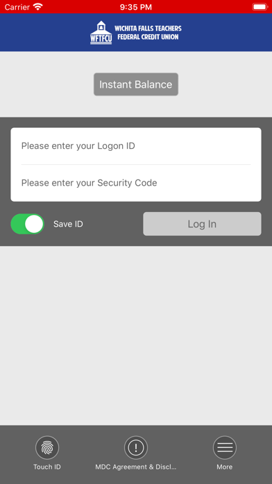 Wichita Falls Teachers FCU Screenshot