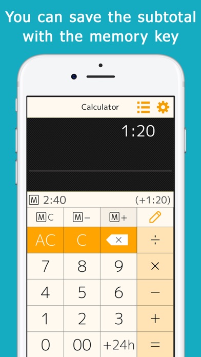 Time : Calculator++ Screenshot