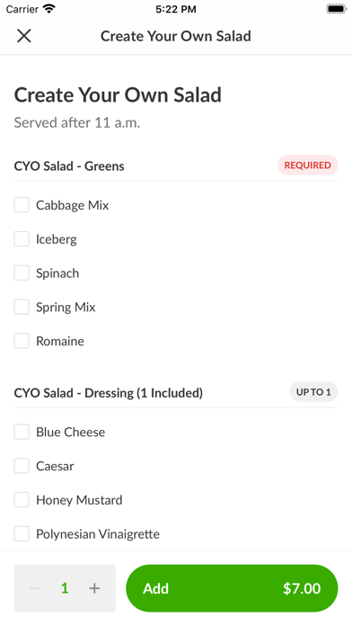 Freshroots Kitchen Screenshot