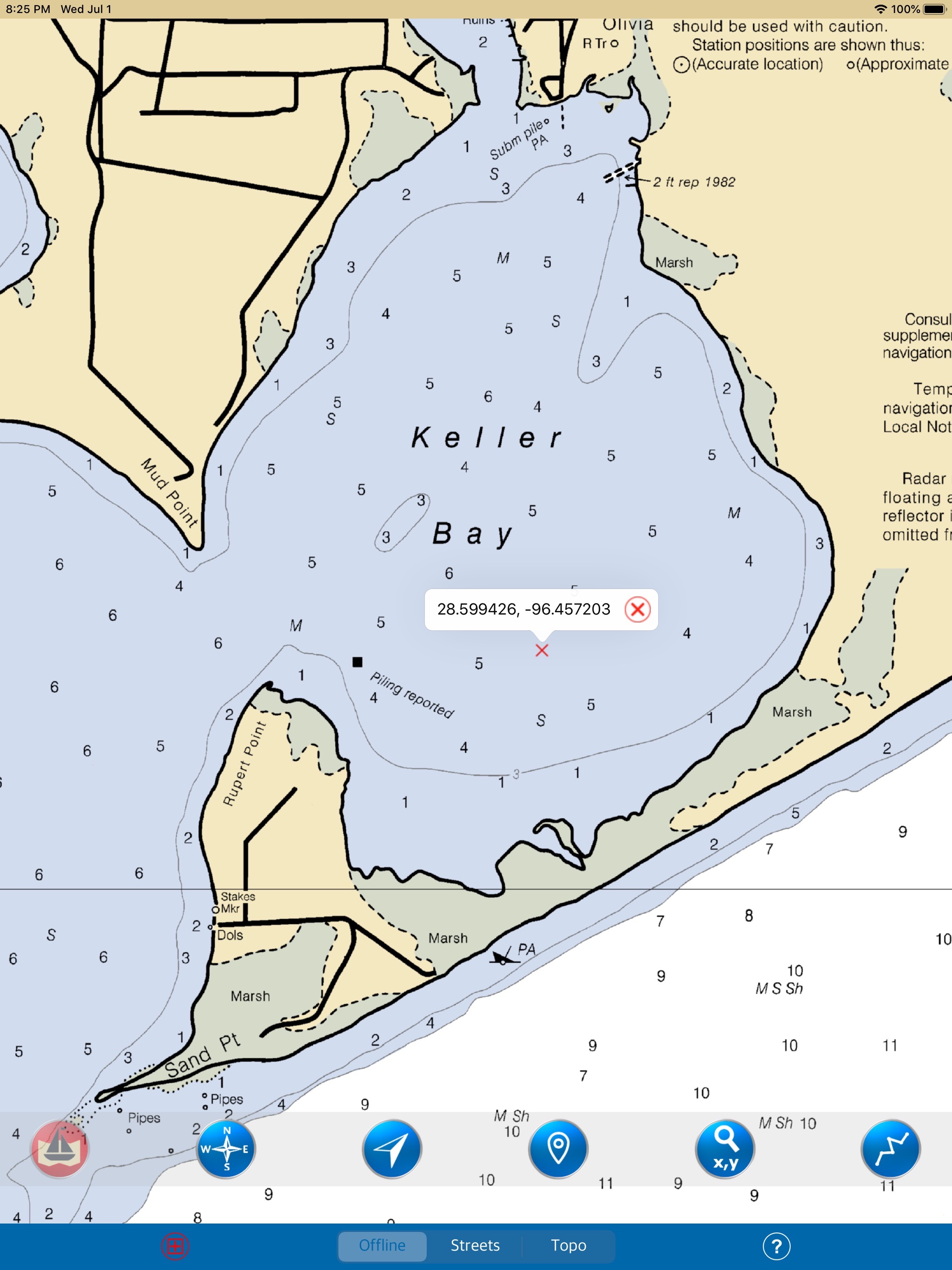 Texas – Raster Nautical Chartsのおすすめ画像6