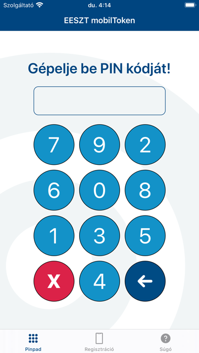 Screenshot #1 pour EESZT MobilToken