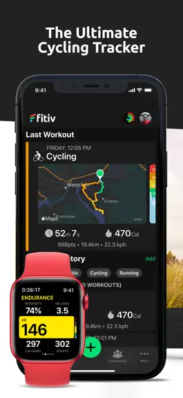 Game screenshot FITIV Ride GPS Cycling Tracker mod apk