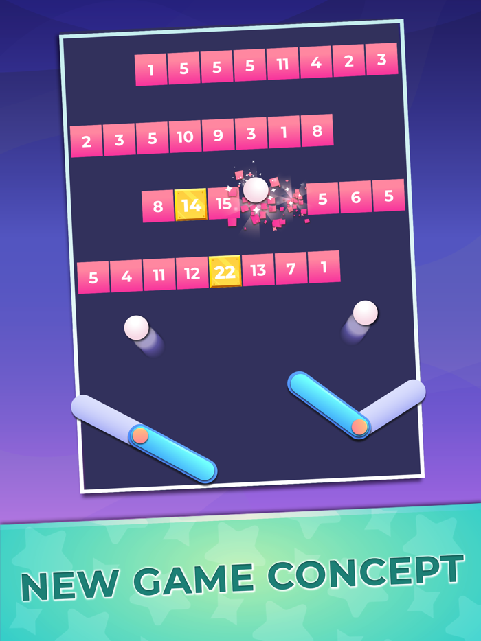 Flipper Smash - Balls and Bricks