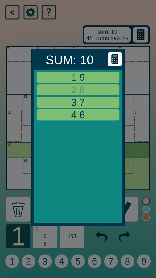 #2. Killer Sudoku CTC (iOS) 来自: Nick Carney