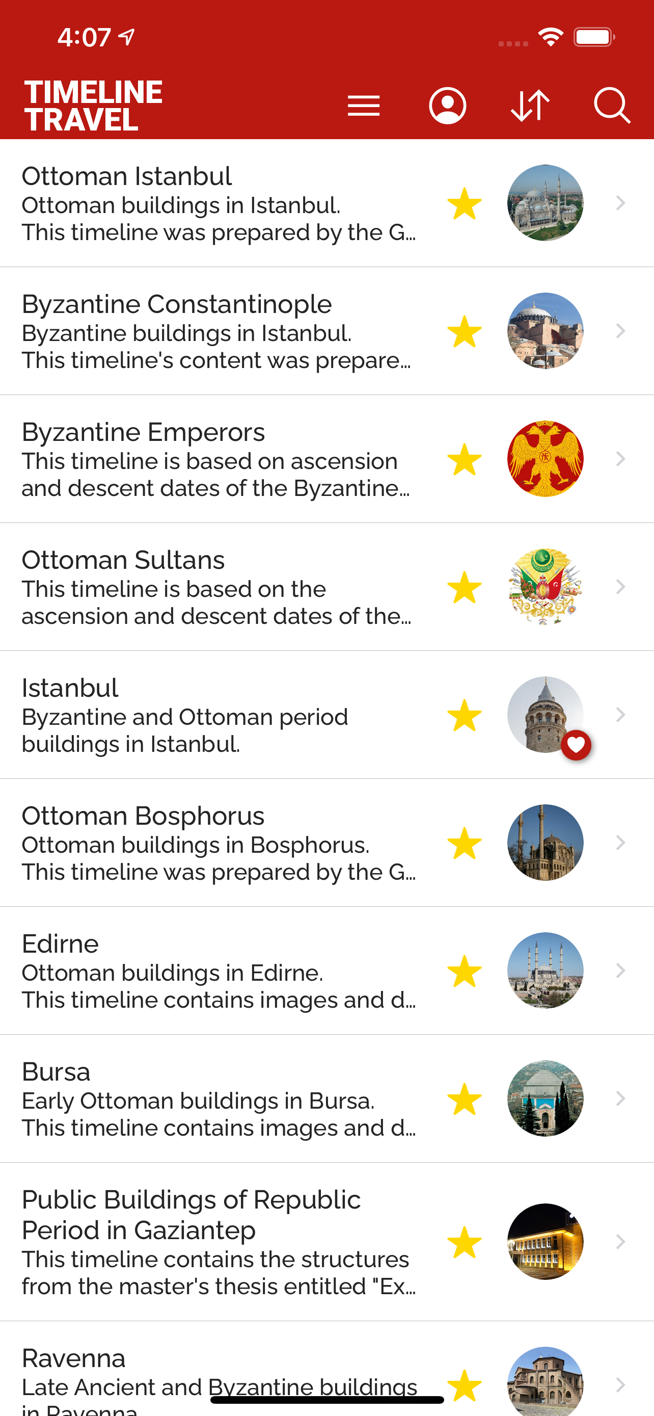 Timeline Travel