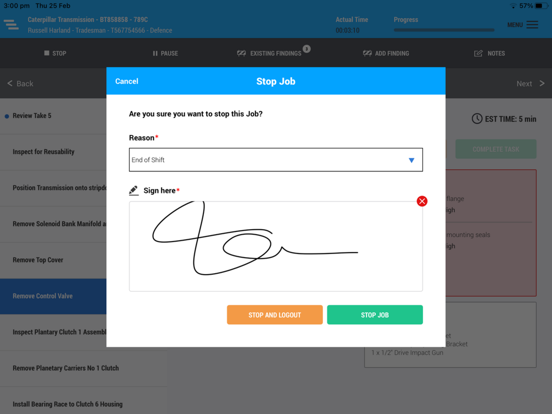 Screenshot #5 pour ProjectStatus Mobile