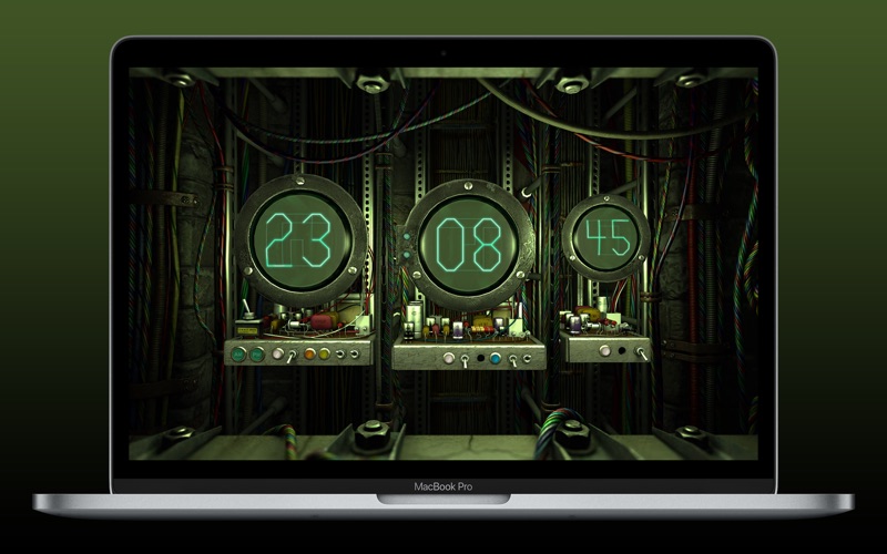 Screenshot #3 pour Horloge numérique 3D