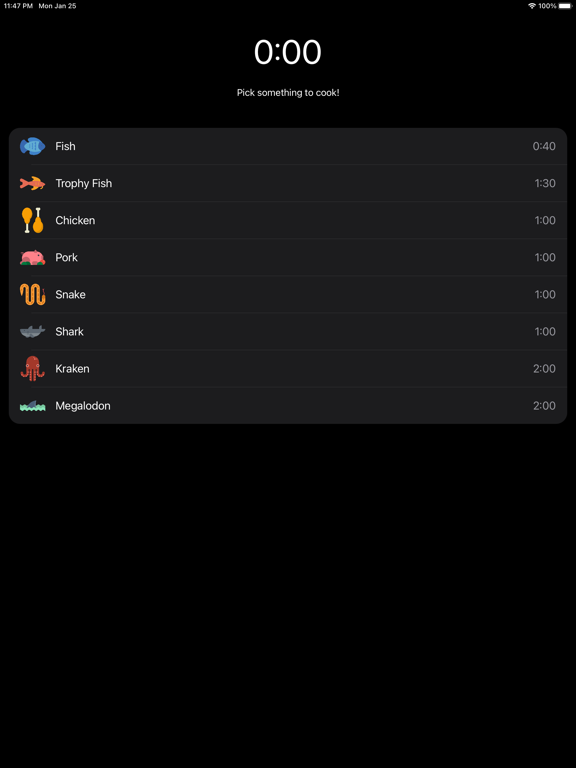 Screenshot #5 pour Sea of Thieves Cooking Timer