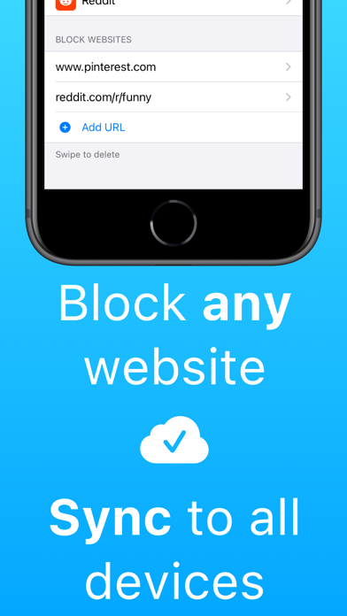 #blockit: Block distractions Screenshot