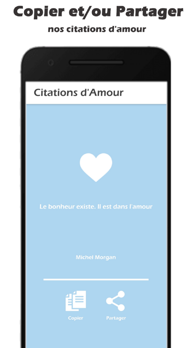 Screenshot #2 pour Vos Citations d'Amour