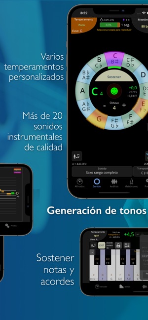 TonalEnergy Afinador y Metróno en App Store