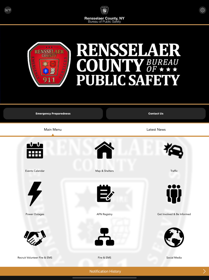 Prepare Rensselaer County NY