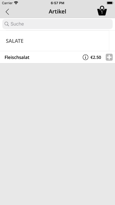 Widmann Metzgerei Screenshot