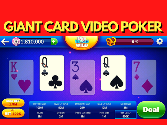 Screenshot #4 pour Video Poker Bonus Games