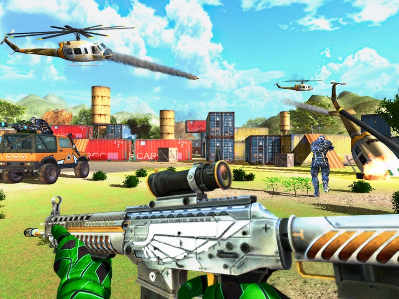 Robot FPS Shoot Strike screenshot 6