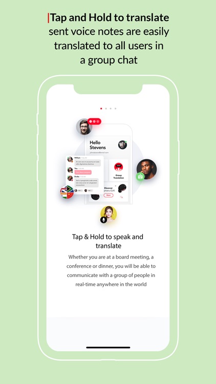 MyJuno- Group chat translation