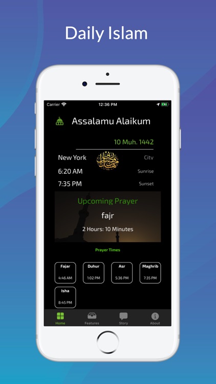 Daily Islam: Qibla,Surah,Salah