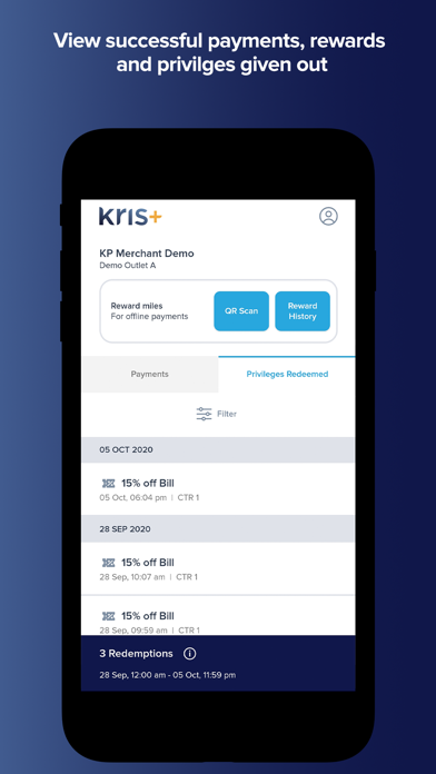 Kris+ Merchant SingaporeAir screenshot 4