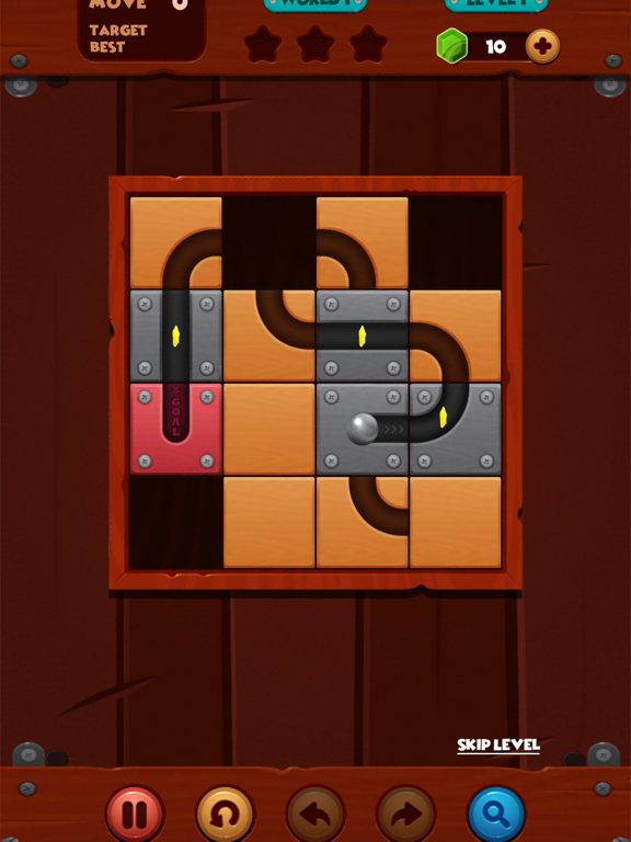 Screenshot #6 pour Unroll Ball Slide Puzzle
