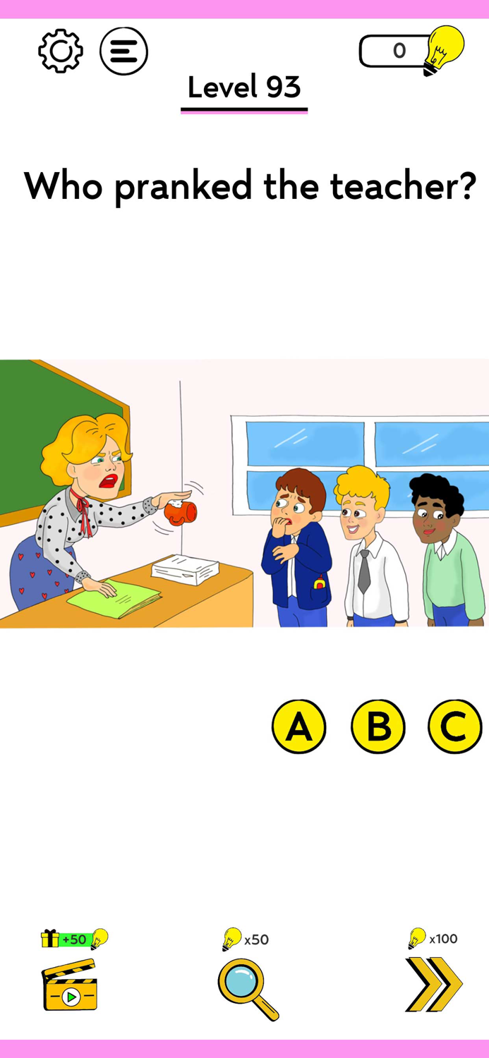 Braining Guess Who Riddles