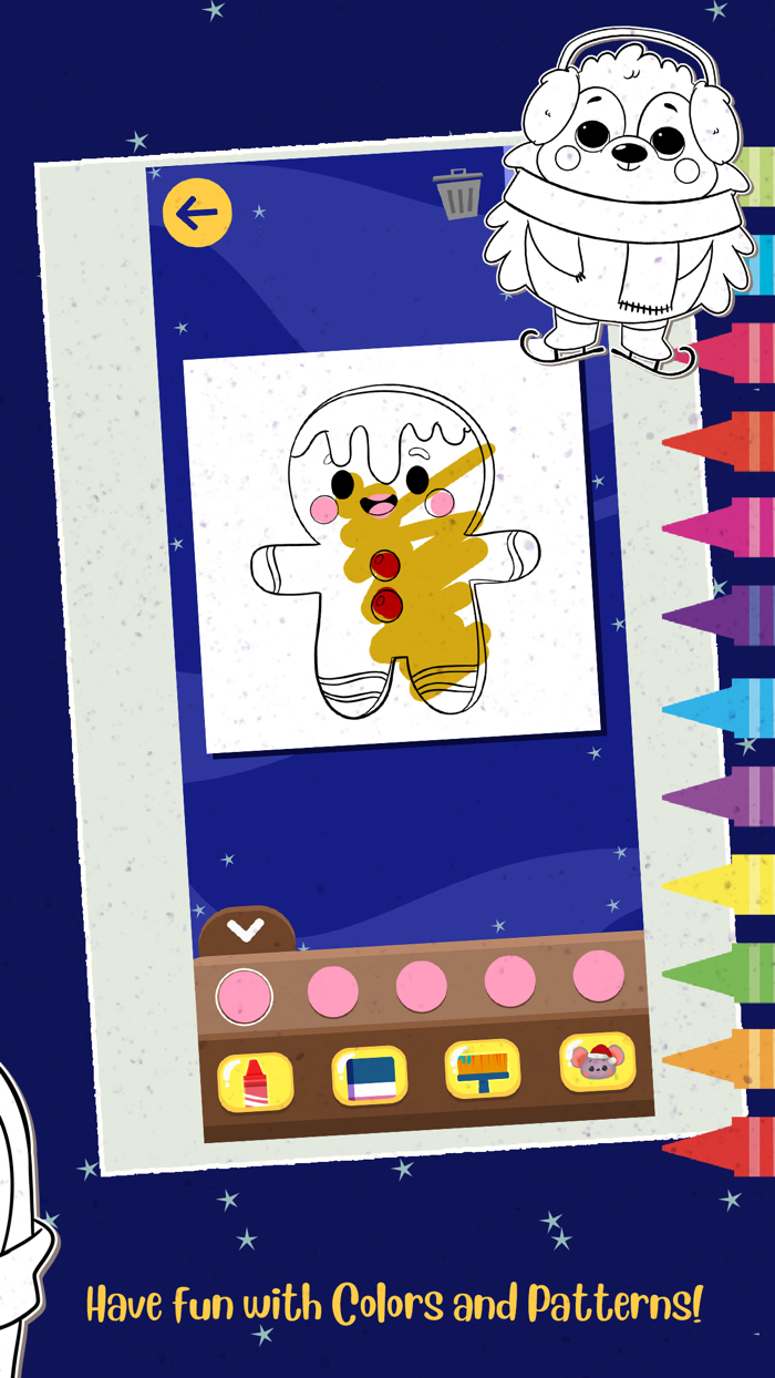 Merry Color Happy Christmas