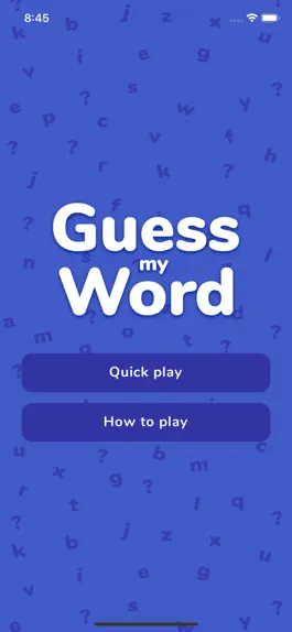 Game screenshot Guess My Word mod apk