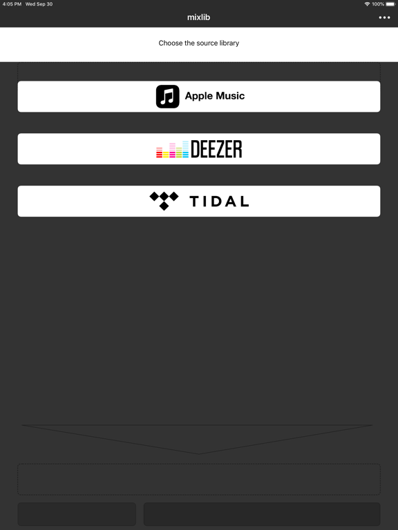 Screenshot #4 pour mixlib conversion de playlists