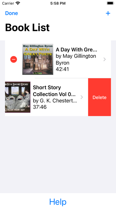 EZ Audiobook Player Screenshot