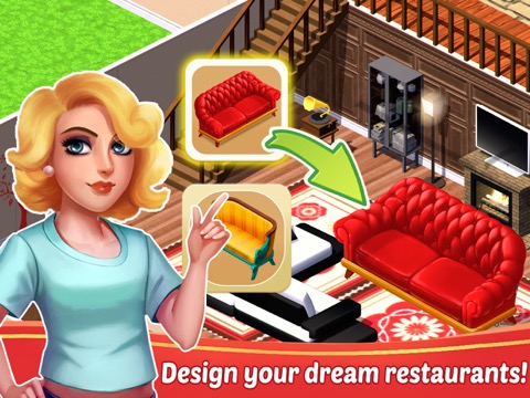 Home Design Chef 料理ゲームのおすすめ画像1