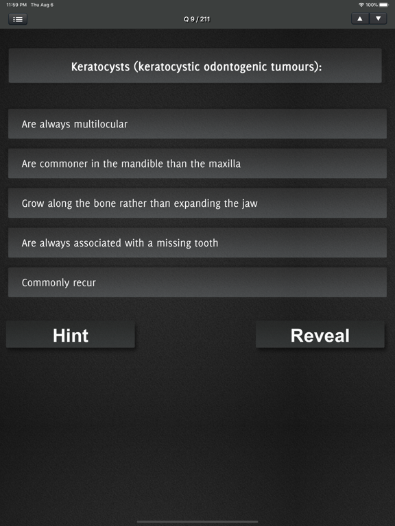Screenshot #6 pour ORE Dentists Exams Part 1