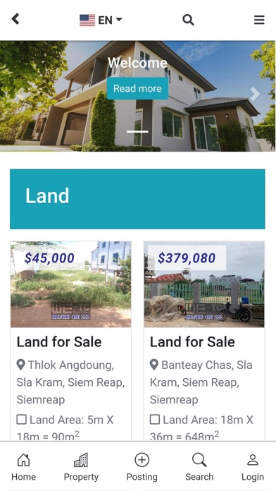 WE-TC Real Estate Screenshot