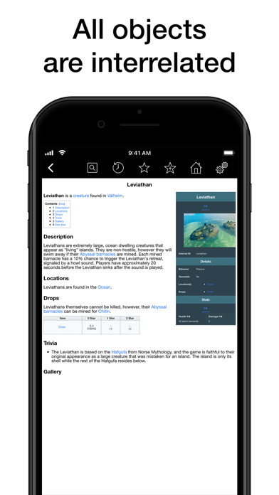 Pocket Wiki for Valheim Screenshot