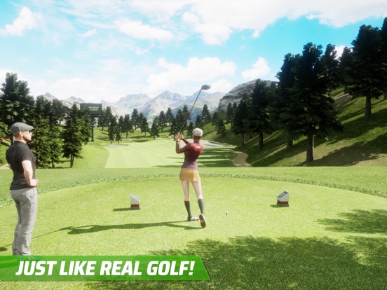 Golf King - World Tour iPad app afbeelding 1