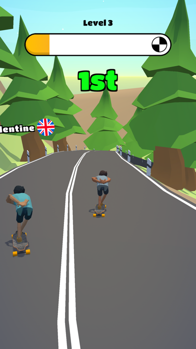 Downhill Longboarding Screenshot
