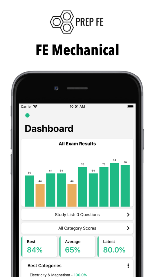 #1. PrepFE - FE Mechanical Prep (iOS) 由: PrepFE, Inc.