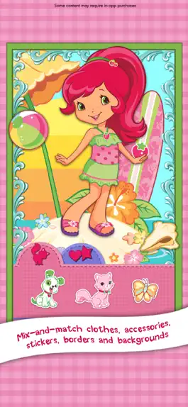 Game screenshot Strawberry Shortcake Dress Up apk