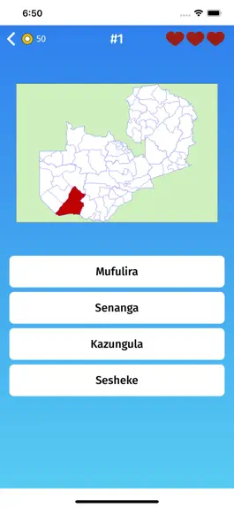 Game screenshot Zambia: Provinces Quiz Game apk