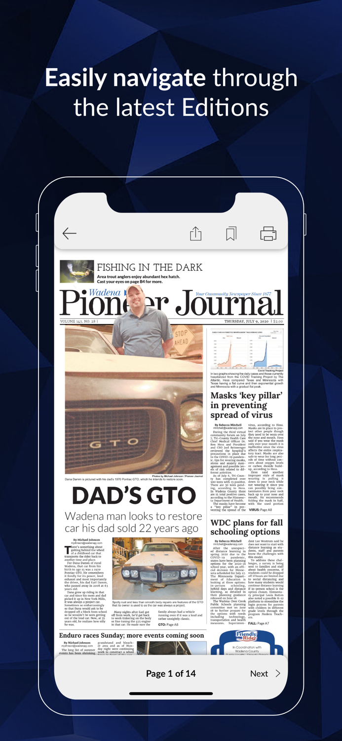 Wadena Pioneer Journal E-paper