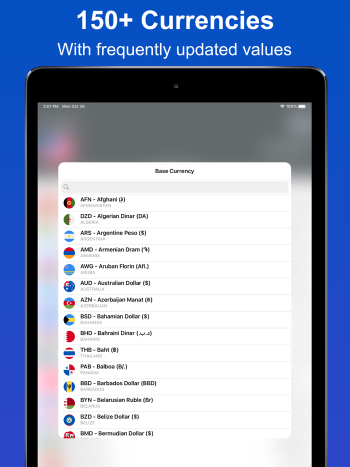 Currency Converter - Worldwide