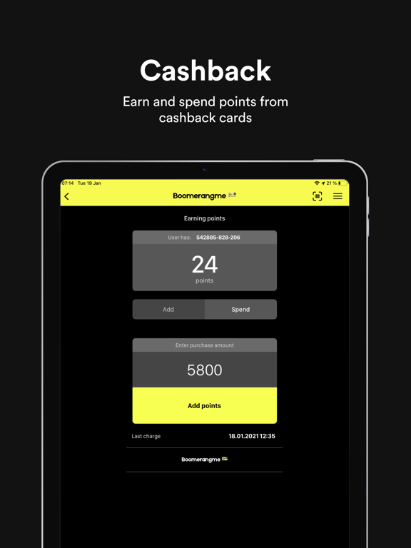 Boomerangme iPad screenshot 3 - Business app