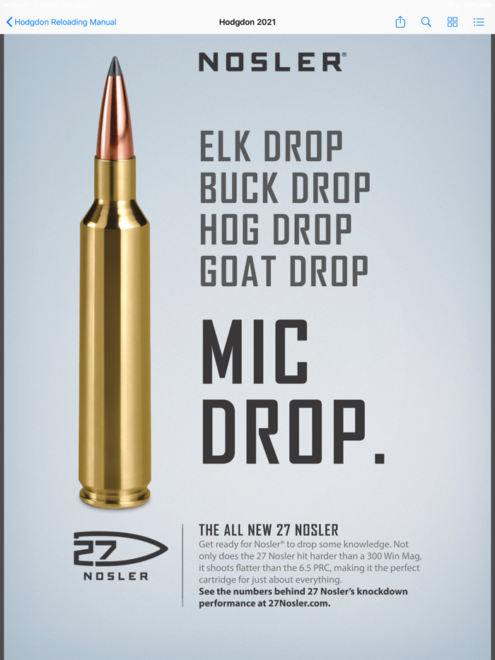 Hodgdon Reloading Manual