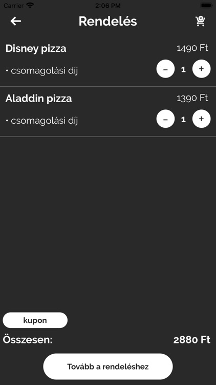 Origo Pizzéria screenshot-3