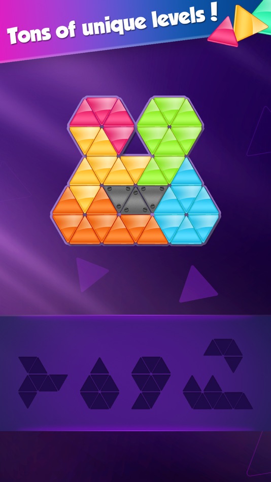 #4. Block! Triangle puzzle:Tangram (iOS) Av: BitMango, Inc.
